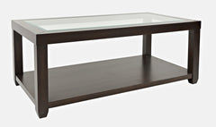 Urban Icon Merlot Rectangle Cocktail Table - Ornate Home