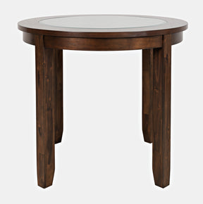 Urban Icon Merlot Round Counter Table - Ornate Home