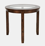 Urban Icon Merlot Round Counter Table - Ornate Home