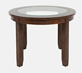 Urban Icon Merlot Round Dining Table - Ornate Home