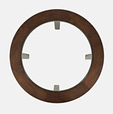 Urban Icon Merlot Round Dining Table - Ornate Home
