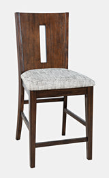 Urban Icon Merlot Slotback Stool (Set of 2) - Ornate Home