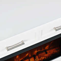 Urban Icon White 32 Fireplace - Ornate Home