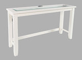 Urban Icon White 4pc Sofa Console - Ornate Home