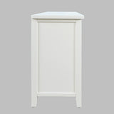 Urban Icon White 60 Fireplace with Crystal Display - Ornate Home