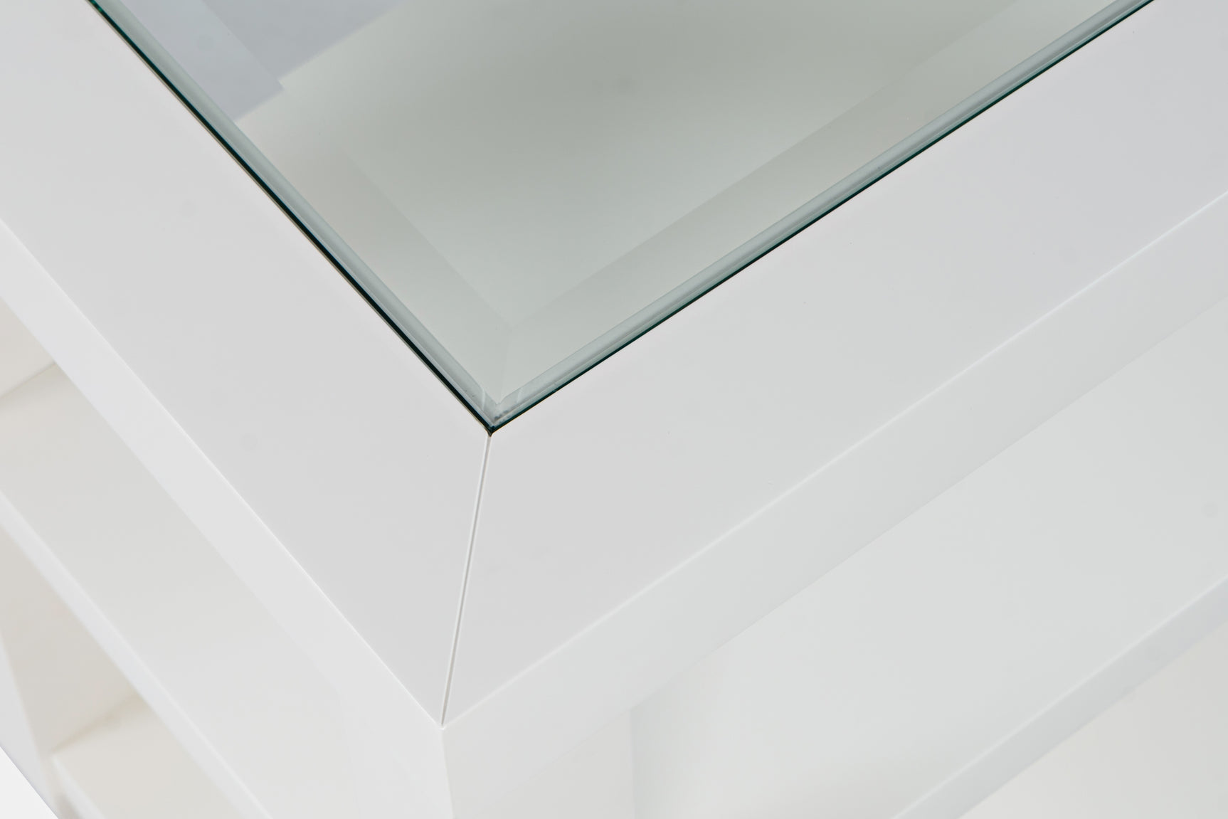Urban Icon White Chairside Table - Ornate Home