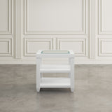 Urban Icon White End Table - Ornate Home