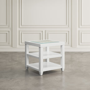 Urban Icon White End Table - Ornate Home