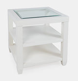 Urban Icon White End Table - Ornate Home