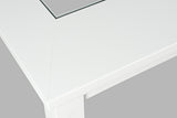 Urban Icon White Ext Dining Table - Ornate Home