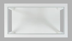 Urban Icon White Rectangle Cocktail Table - Ornate Home