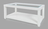 Urban Icon White Rectangle Cocktail Table - Ornate Home