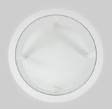 Urban Icon White Round Cocktail Table - Ornate Home