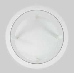 Urban Icon White Round Cocktail Table - Ornate Home