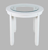 Urban Icon White Round Counter Table - Ornate Home