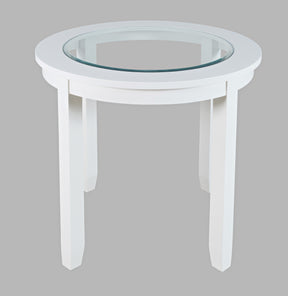 Urban Icon White Round Counter Table - Ornate Home