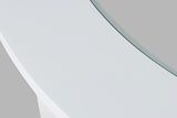 Urban Icon White Round Counter Table - Ornate Home