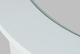 Urban Icon White Round Dining Table - Ornate Home