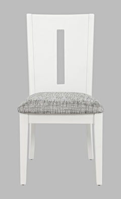 Urban Icon White Slotback Chair (Set of 2) - Ornate Home