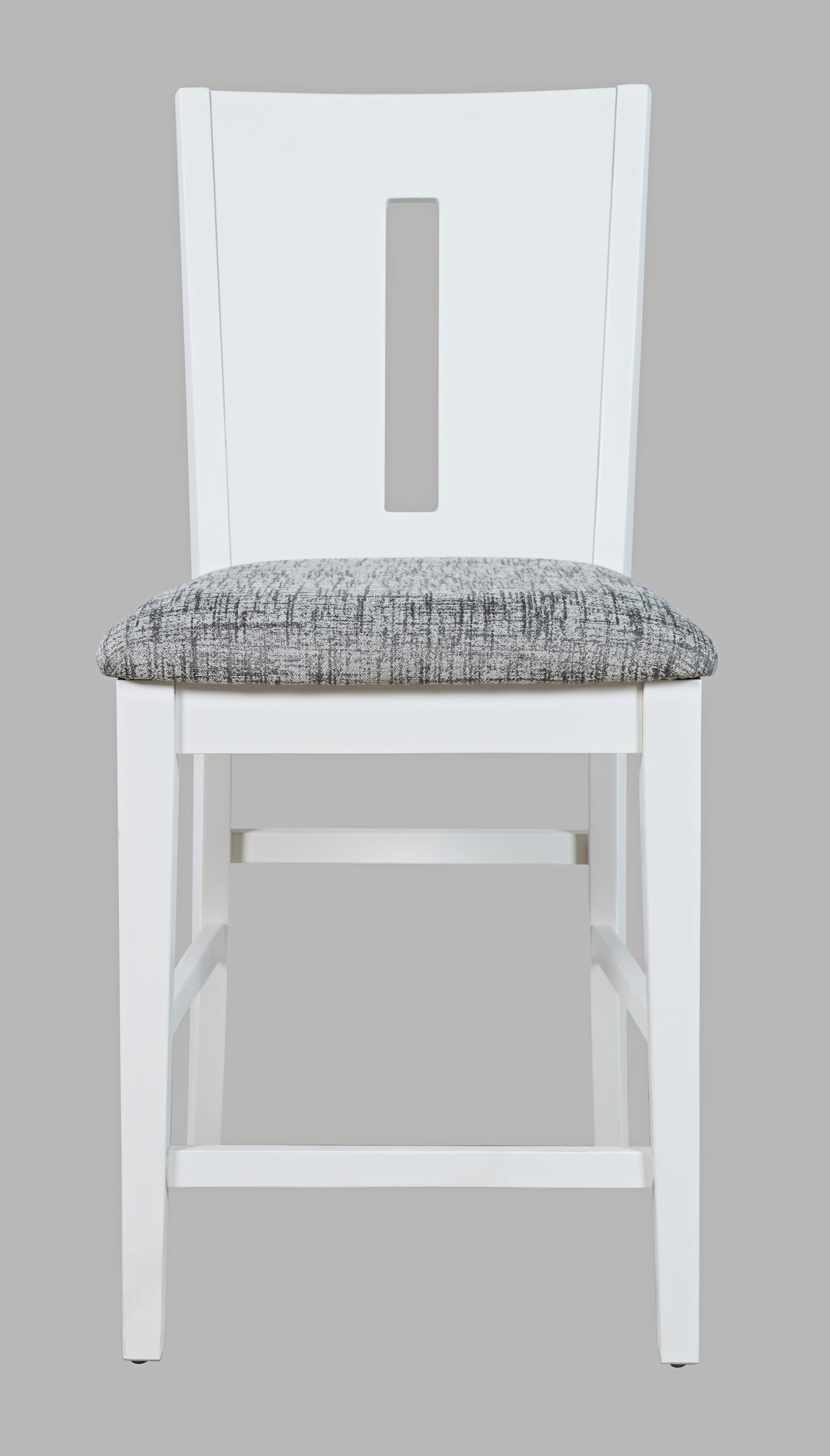 Urban Icon White Slotback Stool (Set of 2) - Ornate Home