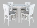 Urban Icon White Slotback Stool (Set of 2) - Ornate Home