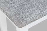 Urban Icon White Uph Bench - Ornate Home