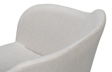 Urban Lounge White Occasional Contemporary Chair - Ornate Home