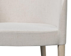 Urban Lounge White Occasional Contemporary Chair - Ornate Home