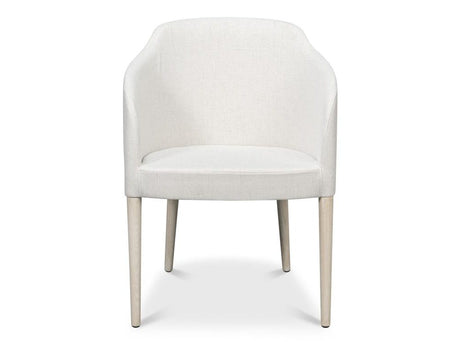 Urban Lounge White Occasional Contemporary Chair - Ornate Home