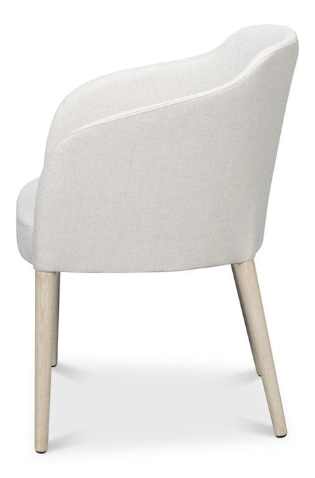 Urban Lounge White Occasional Contemporary Chair - Ornate Home
