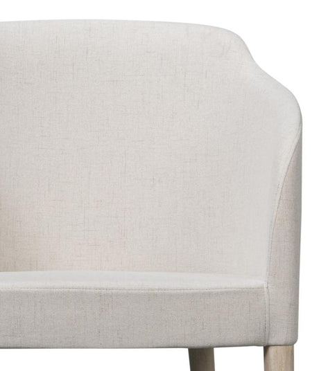 Urban Lounge White Occasional Contemporary Chair - Ornate Home