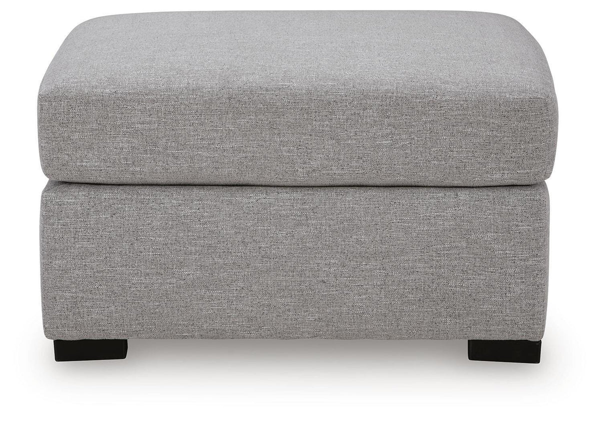 UrbanCrest Pewter Oversized Accent Ottoman (Online Special Price) - Ornate Home