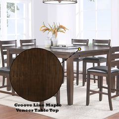 Urbana Counter Height Table in Espresso 74630 - Ornate Home