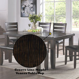 Urbana Rectangular Dining Table in Espresso 74620 - Ornate Home