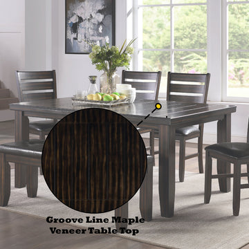 Urbana Rectangular Dining Table in Espresso 74620 - Ornate Home