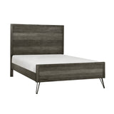 Urbanite Gray Eastern King Bed - Ornate Home