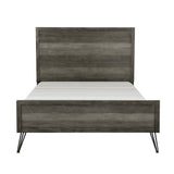 Urbanite Gray Eastern King Bed - Ornate Home