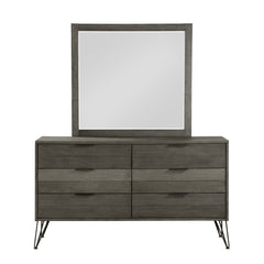 Urbanite Gray Mirror - Ornate Home