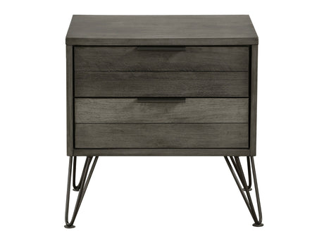 Urbanite Gray Nightstand - Ornate Home