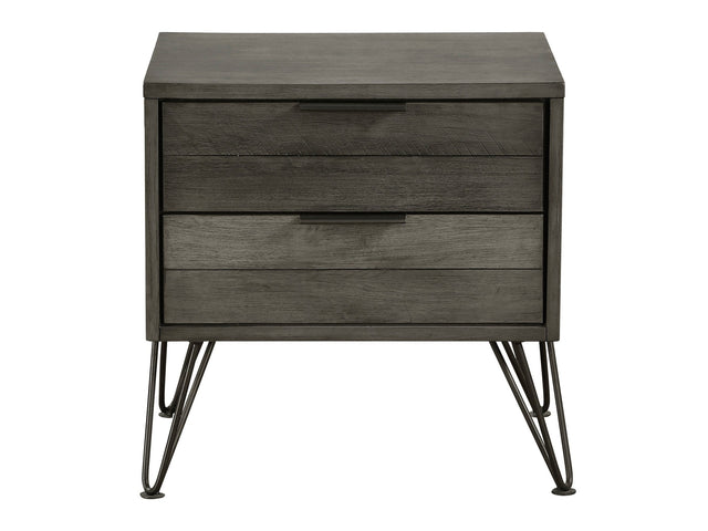 Urbanite Gray Nightstand - Ornate Home