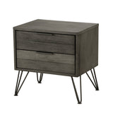 Urbanite Gray Nightstand - Ornate Home