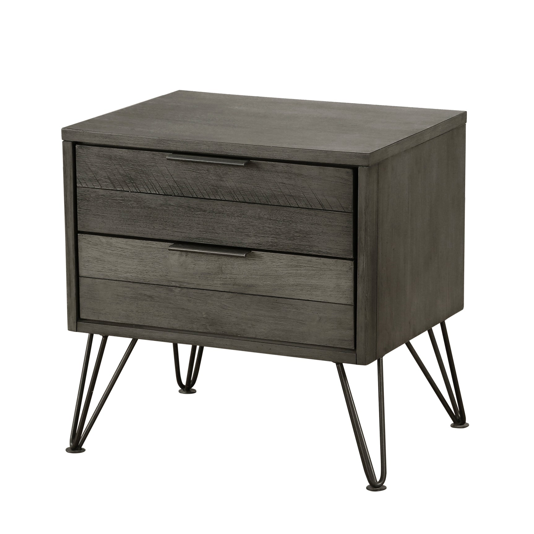 Urbanite Gray Nightstand - Ornate Home