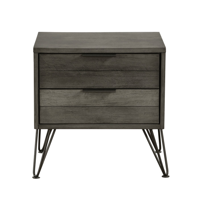 Urbanite Gray Nightstand - Ornate Home