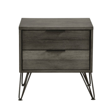 Urbanite Gray Nightstand - Ornate Home