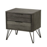 Urbanite Gray Nightstand - Ornate Home