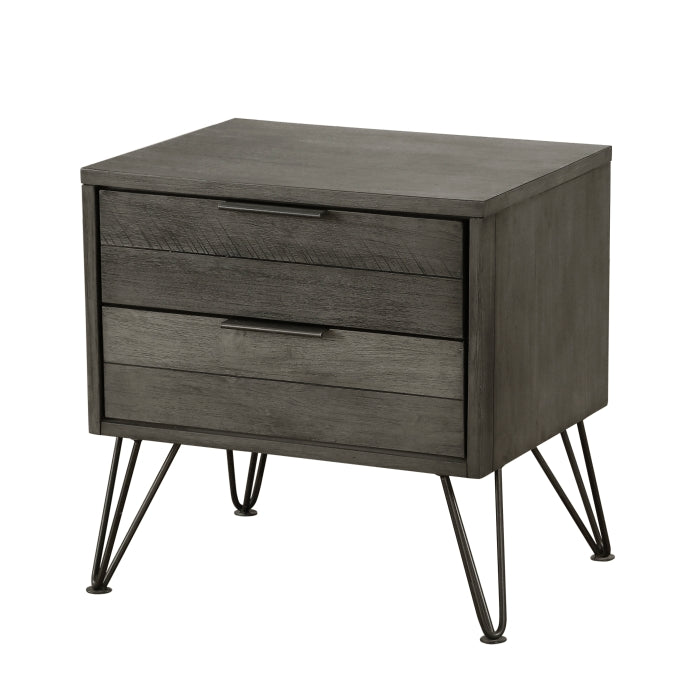 Urbanite Gray Nightstand - Ornate Home