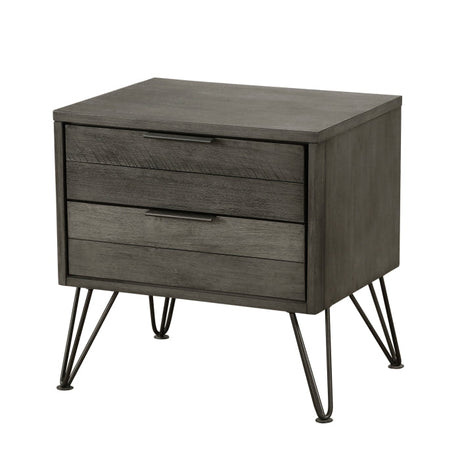 Urbanite Gray Nightstand - Ornate Home