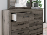 Urbanoore Brown 6 Drawer Dresser and Mirror (Online Special Price) - Ornate Home