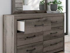 Urbanoore Brown 6 Drawer Dresser and Mirror - Ornate Home