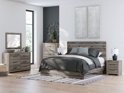 Urbanoore Brown Gray 22" 2 Drawer Charging Nightstand (Online Special Price) - Ornate Home